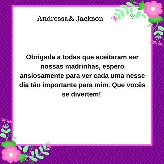e um texto fofo