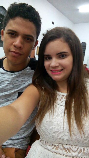 A primeira e a mais recente foto com seu amor - 2