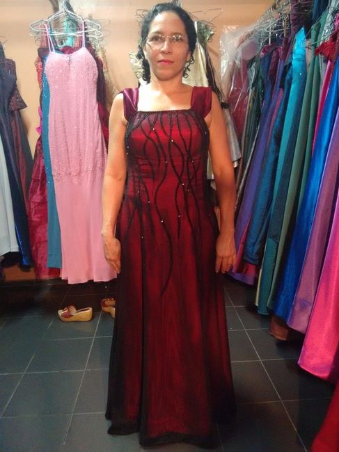 Vestido da minha mãe