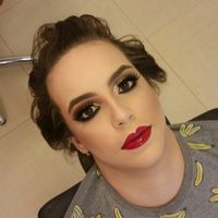  Teste de make e penteado - 1