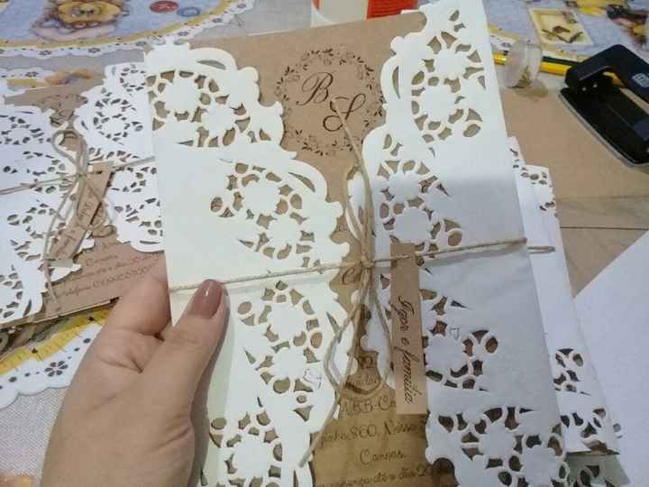 Convites diy prontos. Veeem ver !!! - 1