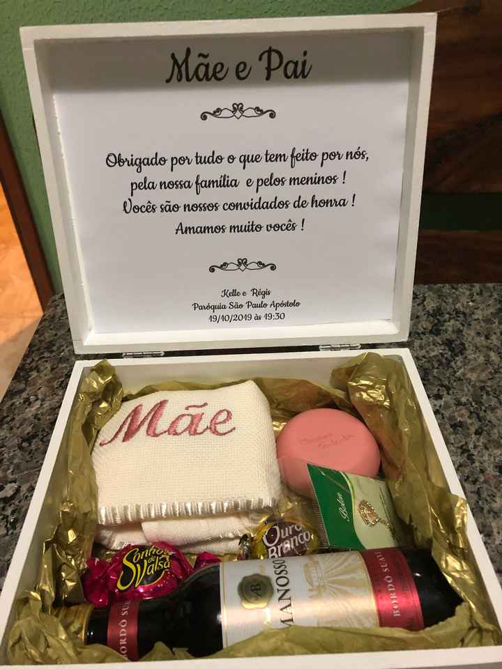 Convite dos padrinhos entregue - 4