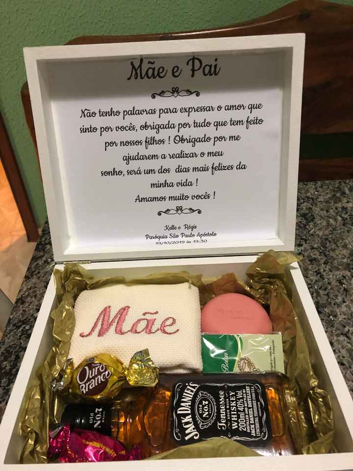 Convite dos padrinhos entregue - 5
