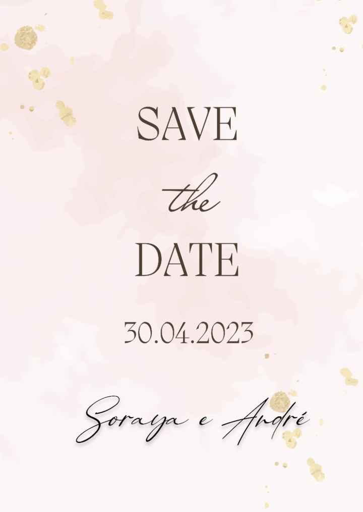 Save The Date - 1