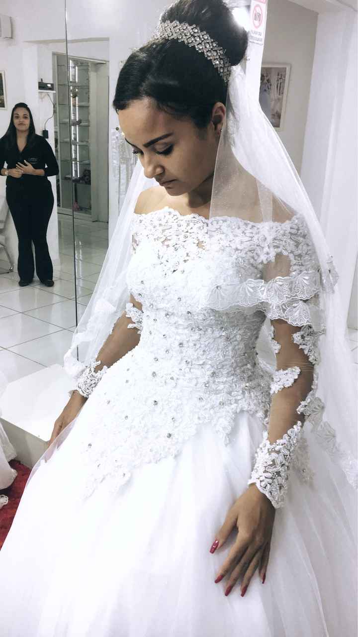 Meu vestido de noiva. - 2