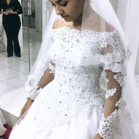 Meu vestido de noiva. - 2