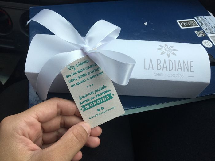 Chegou a parte boa do casamento - Degustação - 2