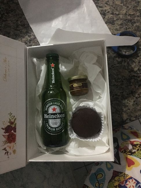 Caixa dos padrinhos prontas - 2