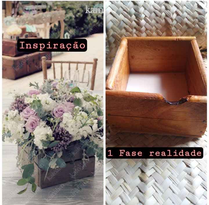 Centro de mesa padrinhos .... - 1