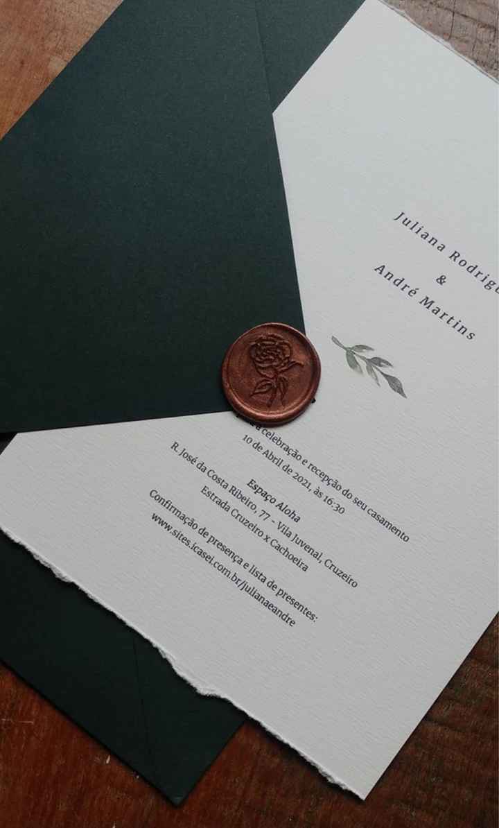 Minimalismo & elegância: convites + save the date - 2