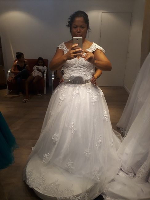 Fechei o vestido de noiva! Pra Glória de Deus! #vemvermeninas - 1