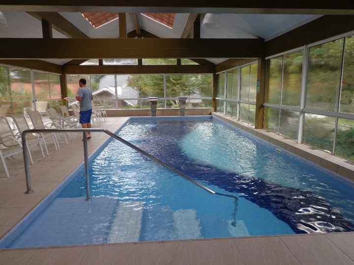 Piscina aquecida interna