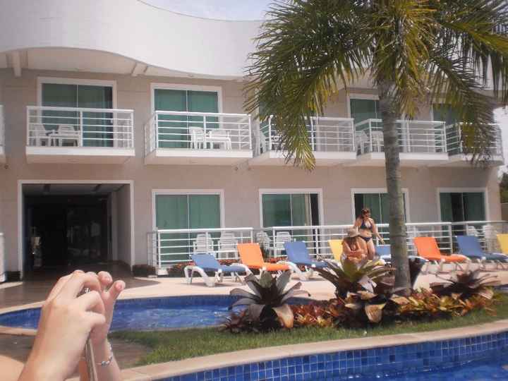 Vista do hotel