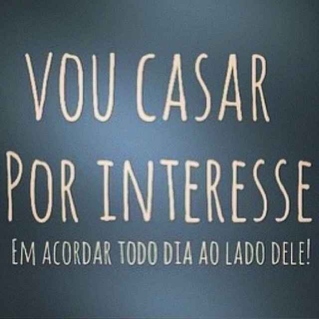 me casando por interesse! 