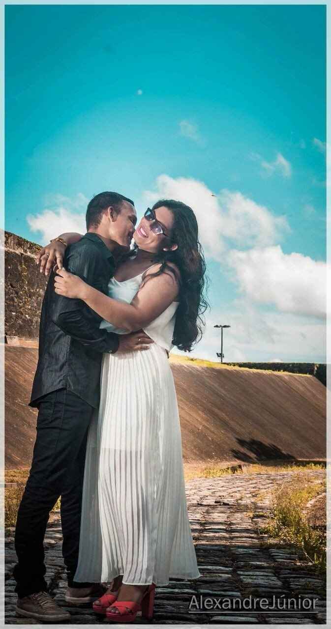 o fotografo nos deixou mui a vontade