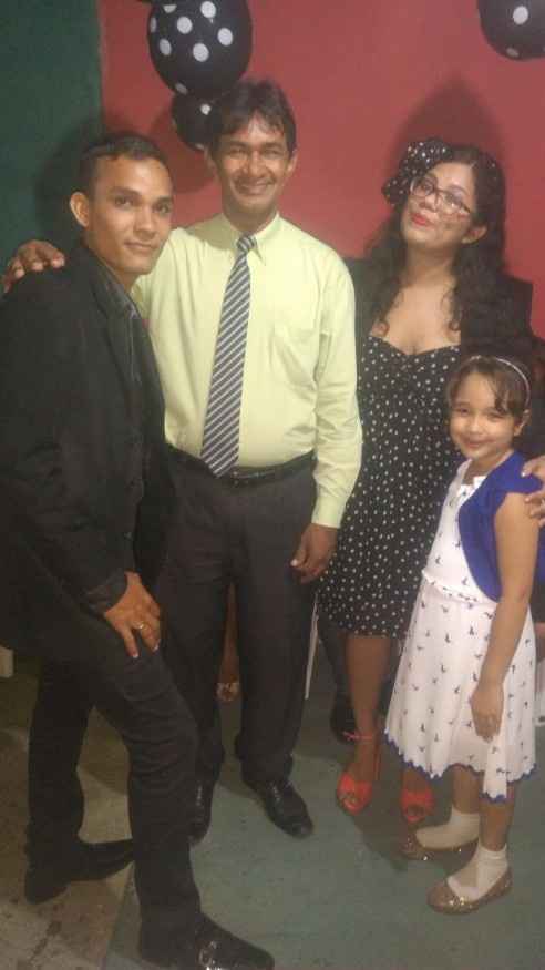 nosso pastor e nossa daminha!