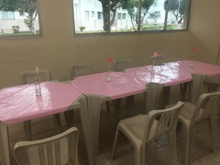 mesas das convidadas