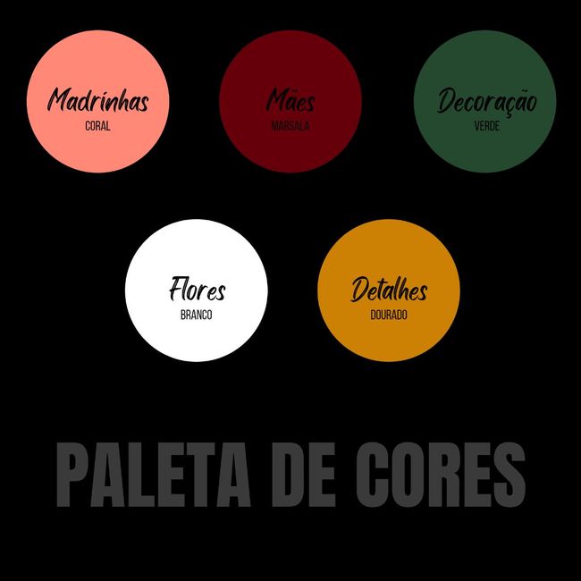 Paleta de cores escolhida - 1