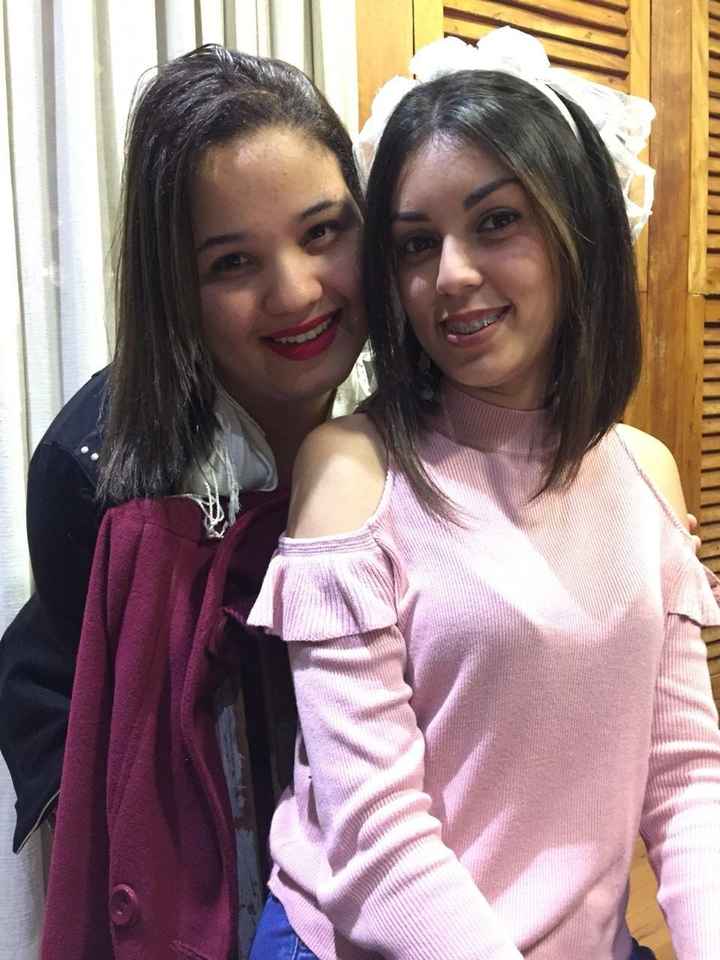 Uma das madrinhas 