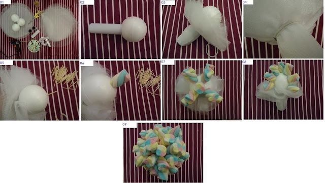 buque de marshmallow