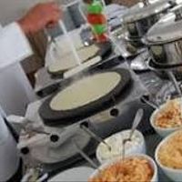 Crepe tem doce e salgado