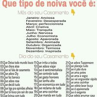 Que noivinha você é 👰 - 1