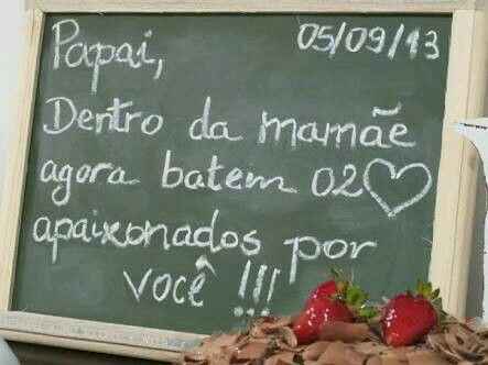 10 formas de anunciar a gravidez ao marido - 10