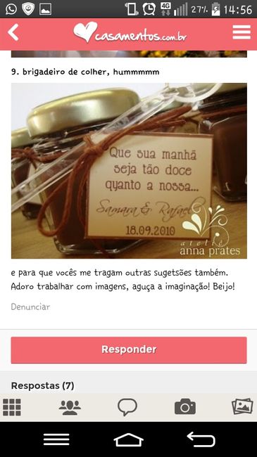 Lembranças - mousse de morango e maracujá - 1