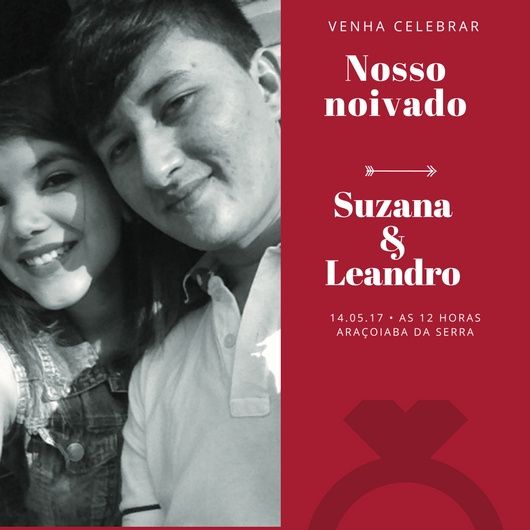 Convite noivado - 5