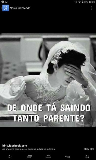 Pessoas que se auto convidam para seu casamento! - 1