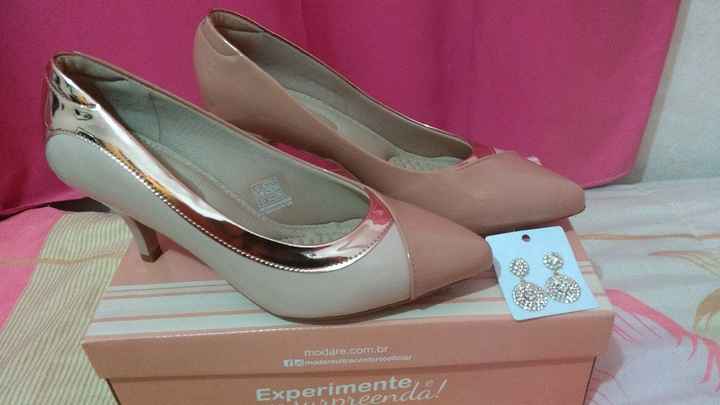Sapatos + brincos para o grande dia! #vemver - 1