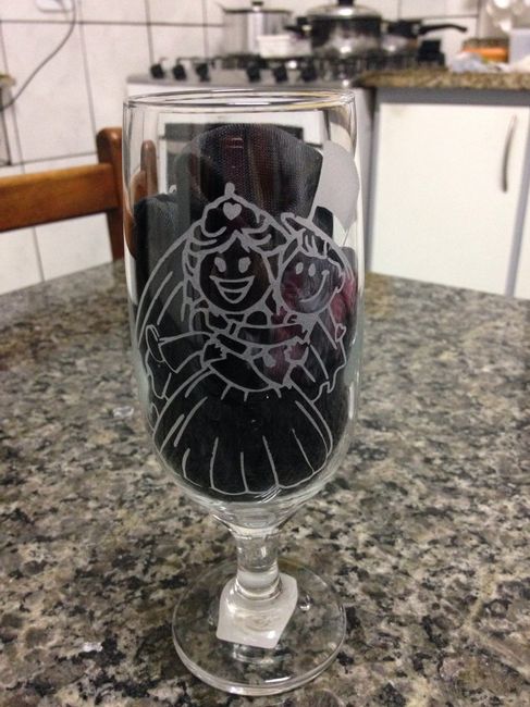 Taça caixa padrinhos #vemver - 4