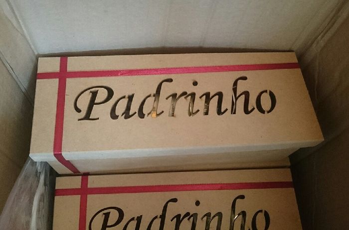  Minhas lembranças para os padrinhos 💖 - 2