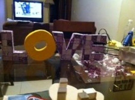 LETRAS PARA MESA