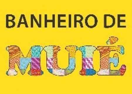 Placas de banheiro