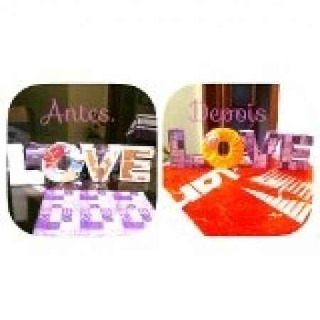 LETRAS PARA MESA