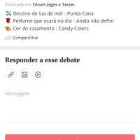 ÚLTIMO PASSO: Compartilhe seus favoritos de casamento! - 1