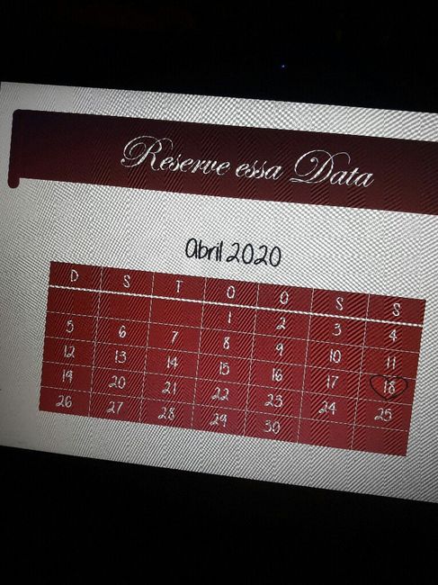 Calendário - 1