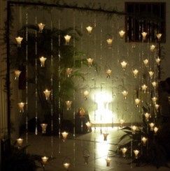 Cortina de velas