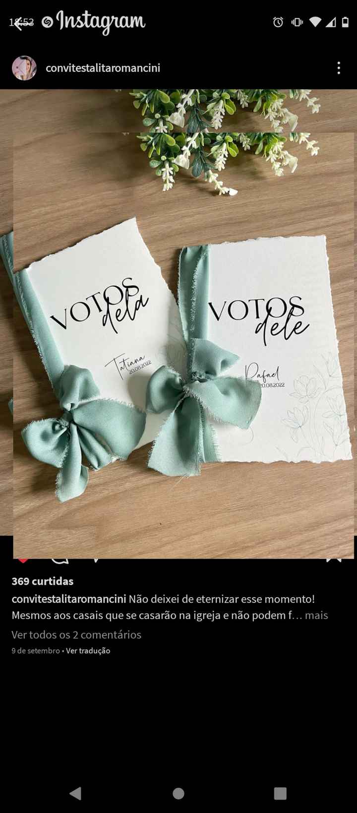 Gente vocês escreveriam a mão os votos ou pediria já impresso? - 1