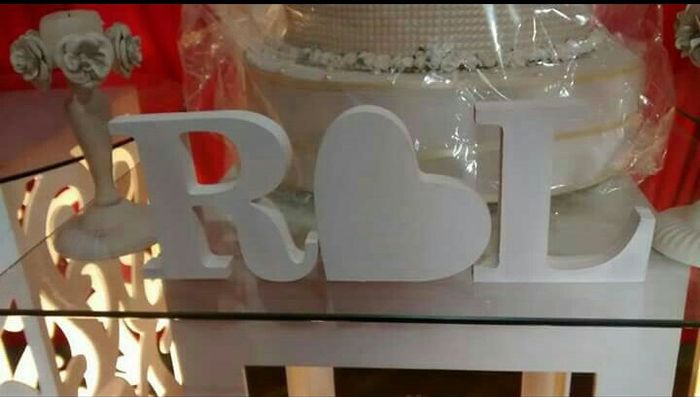 Enfeites para a mesa do bolo. - 1