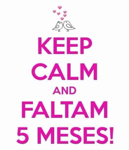 Faltam 5 meses! #vemnovembro
