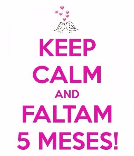 Faltam 5 meses! #vemnovembro
