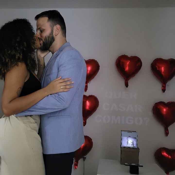 Meu pedido de casamento!