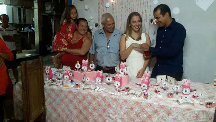 Meu noivado com chá de cofrinho - 1