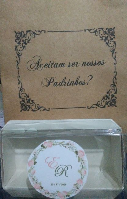 Entrega do pedido oficial. 1