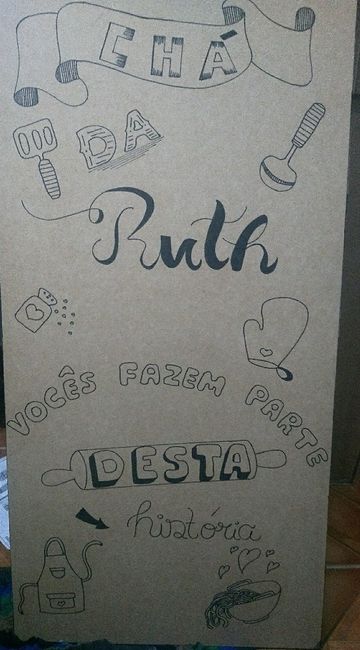 Plaquinha diy para o chá - 1