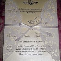 Meu convite de casamento - 1