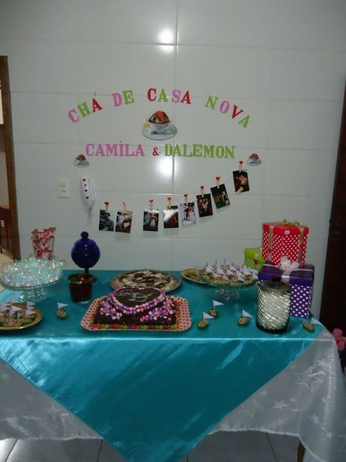 chá de casa nova