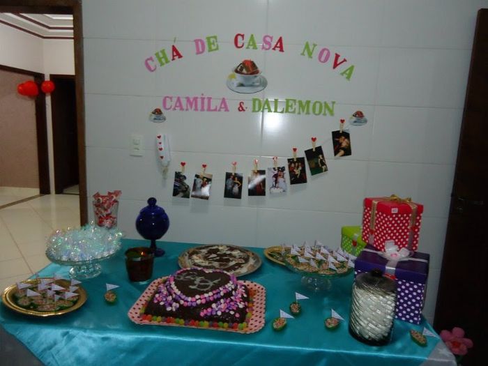 chá de casa nova